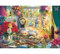 Schmidt Spiele 59789 Gatto-Puzzle da 1000 Pezzi, Multicolore
