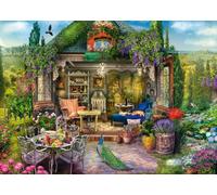 Schmidt - Puzzle La casa del giardino della felicità nei vigneti - 1000 Pezzi