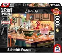 Schmidt Spiele 59919 1000 pz Cibo e bevande Secret Puzzles 1000 Teile