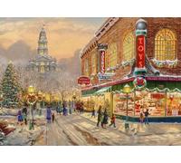 Schmidt - Puzzle Thomas Kinkade: Un augurio di Natale - 1000 Pezzi