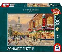 Schmidt - Puzzle Thomas Kinkade: Un augurio di Natale - 1000 Pezzi