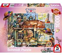 Schmidt Spiele 59992 Remington il giardiniere, puzzle da 1000 pezzi