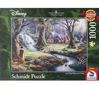 Schmidt - Puzzle Thomas Kinkade: Biancaneve - 1000 Pezzi