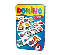 Schmidt Spiele Classico gioco Domino in metallo per 1-4 giocatori dai 6 anni in