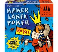 Schmidt Spiele Cockroach Poker Royal Board Game Un divertente gioco di bluff per