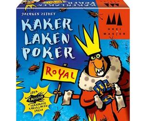 Schmidt Spiele Cockroach Poker Royal Board Game Un divertente gioco di bluff per