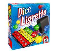 Schmidt Spiele Dice Racing Fun con Ligretto da 2 a 4 giocatori dagli 8 anni in s