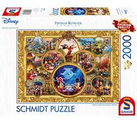 Schmidt - Puzzle Thomas Kinkade: Collezione Topolino e Minnie Disney Dreams - 2000 Pezzi