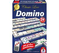 Schmidt Spiele Gioco Domino Classic Line, 1-11 Giocatori, Multicolore, 6+ Anni