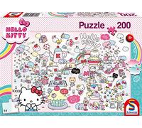 Schmidt Spiele Hello Kitty, 56410 - Puzzle da 200 pezzi, multicolore