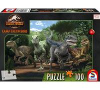 Schmidt Spiele Jurassic World, 56436 - Puzzle da 100 pezzi, multicolore