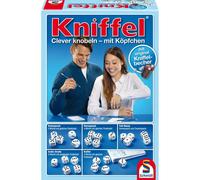 Schmidt Spiele Kniffel con tazza per dadi in pelle, gioco di dadi 1 St