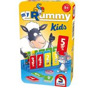 Schmidt Spiele My Rummy Tin Card Gioco da tavolo da 1 a 4 giocatori dai 5 anni i
