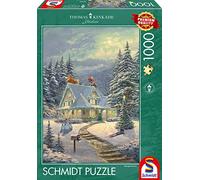 Schmidt - Puzzle Thomas Kinkade: Alla vigilia di Natale - 1000 Pezzi
