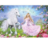 Schmidt - Puzzle La principessa unicorno - 100 Pezzi