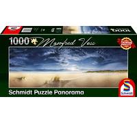 Schmidt Spiele Puzzle 59623 Manfred Voss, infinito, Sylt, 1000 pezzi, puzzle panoramico, multicolore