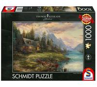 Schmidt - Puzzle Thomas Kinkade: Un'uscita per la festa del papà - 1000 Pezzi