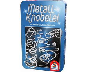Schmidt Spiele Rompicapo di Metallo in Scatola di Metallo - 1 pz.