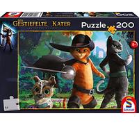 Schmidt Spiele- sbornia 56444 Il kartiere con Gli Stivali, Pronto per la Battaglia, Puzzle per Bambini da 200 Pezzi