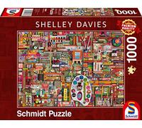 Schmidt - Puzzle Shelley: arte vintage - 1000 Pezzi