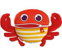 Schmidt Spiele Sorgenfresser/Worry Eaters Mangiatori Azui, crabbi, Peluche da 23,5 cm, Edizione AHOI, Multicolore, STK, 42639