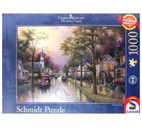 Schmidt Spiele, Thomas Kinkade: Hometown Morning (1000 pc), Puzzle, Ages 12+ 2.