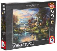 Schmidt Spiele Thomas Kinkade: Nature's Paradise (1000pc) Puzzle Ages 12+