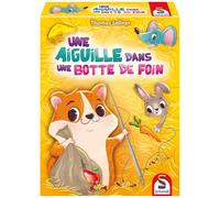 Schmidt Spiele - Une Aiguille Dans une Botte de Foin - Jeu de Cartes - Partie Stratégique et Rapide - Formato Compacte - 2 à 4 joueurs - Français - 88530