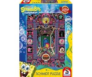 Schmidt SpongeBobs verrückte Welt 1000 Teile 58587
