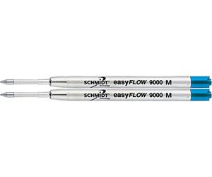 Schmidt Technology Easyflow 9000 - 2 ricariche per penna a sfera, misura media, colore: Blu