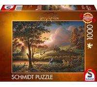 Schmidt Terry Redlin Sonnengoldüber reifen Feldern 1000 Teile 58544