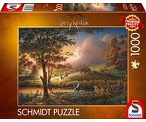 Schmidt Terry Redlin Sonnengoldüber reifen Feldern 1000 Teile 58544