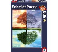 Schmidt - Puzzle L'albero delle stagioni - 500 Pezzi