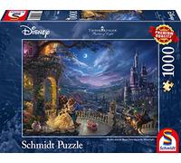 Schmidt - Puzzle Thomas Kinkade: La bella e la bestia - 1000 Pezzi