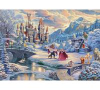 Schmidt - Puzzle Thomas Kinkade: Disney - La bella e la bestia, Magic - 1000 Pezzi
