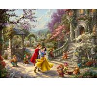 Schmidt - Puzzle Thomas Kinkade: Disney: Ballando con il principe - 1000 Pezzi