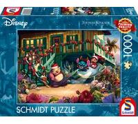 Schmidt - Puzzle Thomas Kinkade: Collezione Disney Dreams - Natale Aloha di Lilo e Stitch - 1000 Pezzi