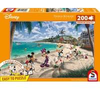 Schmidt Thomas Kinkade Studios Disney Mickey & Minnie in Florida 200 56559