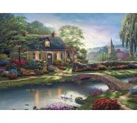 Schmidt Thomas Kinkade Studios Stoney Cr ottage 1000 Teile 59775