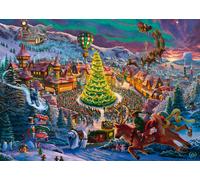 Schmidt Zac Kinkade: Santa's North Pole (1,000 Pieces) Jigsaw Puzzle Ages