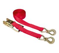 SCHMIDT'S Onlineshop Cinghia di ancoraggio a cricchetto con gancio triangolare e anello triangolare / 2 pezzi