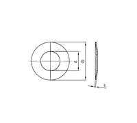 SCHMIDT'S Onlineshop Rondella di sicurezza S zincata
