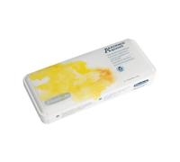 Schmincke AKADEMIE® 75 790 097, scatola di metallo, colori ad acquerello ad alta luce, colori ad acquerello