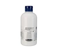 Schmincke - AKADEMIE® Acryl, bianco titanio, flacone 500 ml, 23 111 028, colore acrilico fine per artisti, alta brillantezza, resistenza alla luce e opacità, mescolabile ad altri colori acrilici,