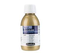 Schmincke - bronzo acrilico, oro ricco, 150 ml, 15 821 020, effetti metallici brillanti su dipinti acrilici, carta, tela, legno, metallo, plastica, gesso