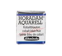 Schmincke - Cappelli da artista HORADAM® AQUARELL, 486 blu cobalto, 14 486 044, 1/2 godet