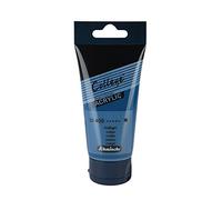 Schmincke - College® Acrylic, indaco, tubetto da 75 ml, 33400013, colore acrilico con pigmenti d'artista in alta concentrazione, sia coprente che per velature, resistente alla luce, satinato
