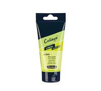 Schmincke - College® Linol, giallo neon, tubetto da 75 ml, 39840013, inchiostri per stampa tipografica a rilievo a base d’acqua, quasi inodore, resistente alla luce