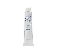 Schmincke - College® Oil, bianco di titanio, tubetto da 200 ml, 31100015, è un affidabile colore ad olio in qualità studio, a base di comprovati pigmenti per artisti ed oli vegetali naturali, buona resistenza alla luce
