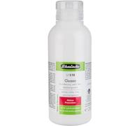 Schmincke - Gesso, 50 518 027,250 ml, primer bianco semitrasparente, resistente alla luce e all'invecchiamento, per vernici ad olio e acriliche, pronto all'uso, primer per tele